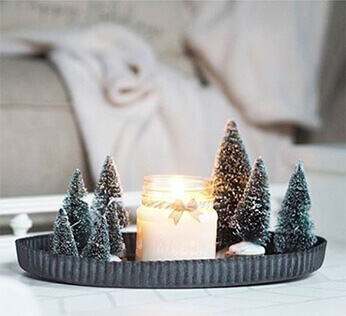 Faux White Christmas