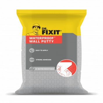 Dr. Fixit Waterproof Wall Putty - Interior Wall Protection